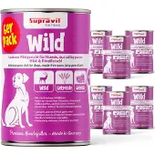 Supravit Hundenassfutter Dosenfutter für Hunde 4920 g