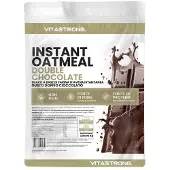 Vitastrong Instant-Haferflocken Doppel-Schokolade - 1 kg, proteinreiche Energie kg Pulver