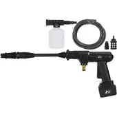 AGT Mobiler Akku-Druckreiniger mit Schaumdüse, 10bar, 33W, 1.500mAh, 22V