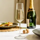 Stölzle Sektglas mit Gravur - Kristallglas - 1 Stück