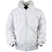 CRAFTLAND Pilotenjacke in weiß in weiß | Gr.: XXL