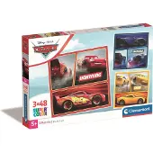 Clementoni Disney Cars 3x48 Teile Puzzle