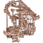 DESTOCK Spiral Kugelbahn - 3D Holzbausatz