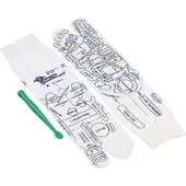 Newgen medicals Druckpunkt-Socken für Fuß-Reflexzonen-Massage, Gr. 41 - 43