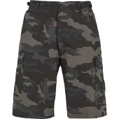 Brandit sommerliche Herren Cargo Shorts Robuste Ripstop Bermuda aus Baumwolle Camouflage