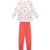Sanetta Schlafanzug "Pyjama Schlafanzug Erdbeeren Pyjama Kids lang"