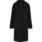 Urban Classics Winterjacke "Damen Ladies Oversized Long Coat" 1 Stk. tlg. ohne Kapuze