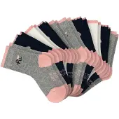 Schiesser Mädchen Socken, 10er Pack - "Legwear Kids", Muster, Baumwolmischung