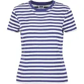 Urban Classics T-Shirt "Damen Ladies Regular Striped Tee" 1 Stk.