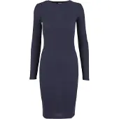 Urban Classics Rib Langes Kleid Mit Langen ärmeln