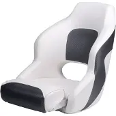 Talamex Captain Deluxe Klappsitz Silber Silber One Size