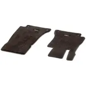 Mercedes-Benz Veloursmatten exclusiv 2-teilig espressobraun vorne LL A2136801806