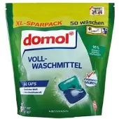 Domol Vollwaschmittel Caps »2in1« 50 Stück blau