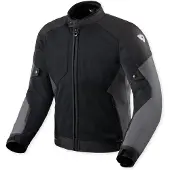 REV'IT! Revit Torque 3 H2O wasserdichte Motorrad Textiljacke, schwarz/anthrazit, L