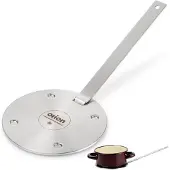 Orion Adapterplatte INDUKTIONSADAPTER Adapterscheibe aus Stahl für Kochtöpfe Kaffeekocher 13 cm