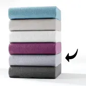 Dreamtex Teddy-Plüsch-Spannbetttuch