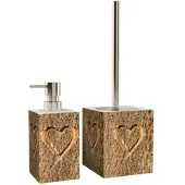 Sanilo Seifenspender »True Love«, 165 mm - 70 mm, Braun, Rechteckig