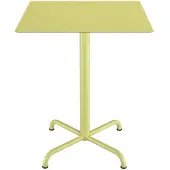 Houe PICO Gartentisch Quadratisch 4-Fuß Gestell Lemon Zest