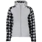 Mountain Peak Hybridjacke "Astro" in Weiß/ Schwarz - S
