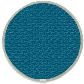 Interstuhl Sitzkissen ECO UPis1, Ø 320 mm, aus SEAQUAL YARN, capriblau