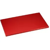 Ilsa Rotes HDPE-Schneidebrett mit verbundenen Kanten und Ränder cm 60x40