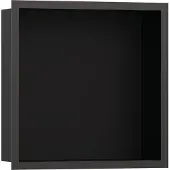 Hansgrohe Wandnische XTRASTORIS Individual ma-sw 300x300x100mm Designrahmen bru b c 300 x 300 x 100 mm Designrahmen brushed black chrome