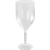 Thouy 6 Mehrweg Gläser Weingläser transparent 300 ml Wiederverwendbar Kunststoff Stilglas Weinglas