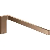 Hansgrohe AXOR Universal Rectangular Handtuchhalter, Metall, einzeln, fest, Länge 380mm, 42626