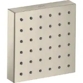 Hansgrohe AXOR Starck ShowerCollection Brausemodul Unterputzmodell 12 x 12, 28491820, Farbe: Brushed Nickel