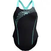 Speedo Damen Schwimmanzug Womens Medley Logo 1 Piece