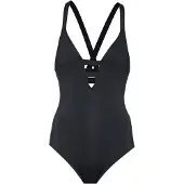 Seafolly Damen Badeanzug Collective Deep V One Piece