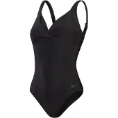 Speedo Badeanzug Eco Cross Knot Shaping 1P Damen Black-Maat 42