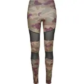 Urban Classics Leggings "Damen Ladies Camo Tech Mesh Leggings"