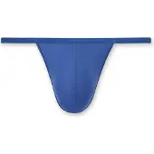 Hom String "String 1er Pack", Herren, Gr. XL, blau (blau (blau)), Obermaterial: 76% Polyamid PA. 24% Elasthan EL., Unterhosen String