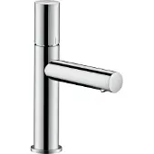 Axor hansgrohe Uno Einhebel-Waschtischmischer 110, Zerogriff, ohne Ablaufgarnitur, Ausladung 123mm, 45002000, Farbe: Chrom