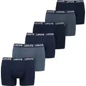 Levi's Levis Boxershorts "LEVIS MEN REPEAT LOGO BOXER BRIEF 6P ECOM" 6er Pack