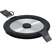 Rösle Deckel Flexx 2Go Rostfreier Edelstahl mit Verschluss Silber 13,5 cm
