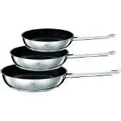 Rösle Pfannen-Set PUREELEMENTS 3-tlg. Ø 20, 24, 28 cm Keramik ProCeraPlus