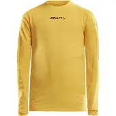 Craft Unterhemd Pro Control Compression LS Kinder Yellow-Größe 122