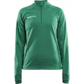 Craft Trainingsjacke Evolve Halfzip Damen Team Green-M