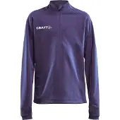 Craft Trainingsjacke Evolve Halfzip Kinder True Purple-Größe 134