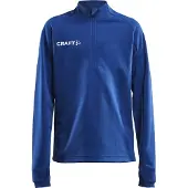 Craft Trainingsjacke Evolve Halfzip Kinder Club Cobolt-Größe 122