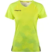 Craft Premier Fade Trikot Kurzarm Damen - Neongelb