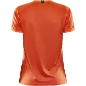 Craft Sportshirt Damen Progress 2.0 Graphic Jersey Carrot/Black-M