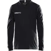 Craft Squad Jersey Solid LS JR Black 122/128