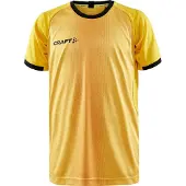 Craft Sportshirt Kinder Progress 2.0 Graphic Jersey Sweden Yellow/ Black-Größe 158