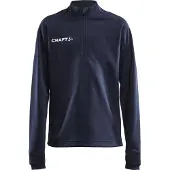 Craft Trainingsjacke Evolve Halfzip Kinder Navy-Größe 122