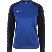 Craft Langarmshirt Squad 2.0 Crewneck Damen Club Cobolt-Navy-XXL