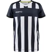 Craft Sportshirt Kinder Progress 2.0 Stripe Jersey Black/White-Größe 122