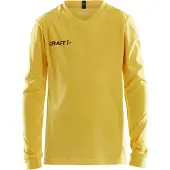 Craft Longsleeve Kinder Squad Go Jersey Solid Yellow-Größe 158